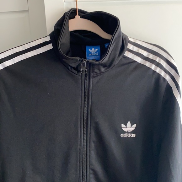 Black adidas track suit jacket. - Picture 2 of 4
